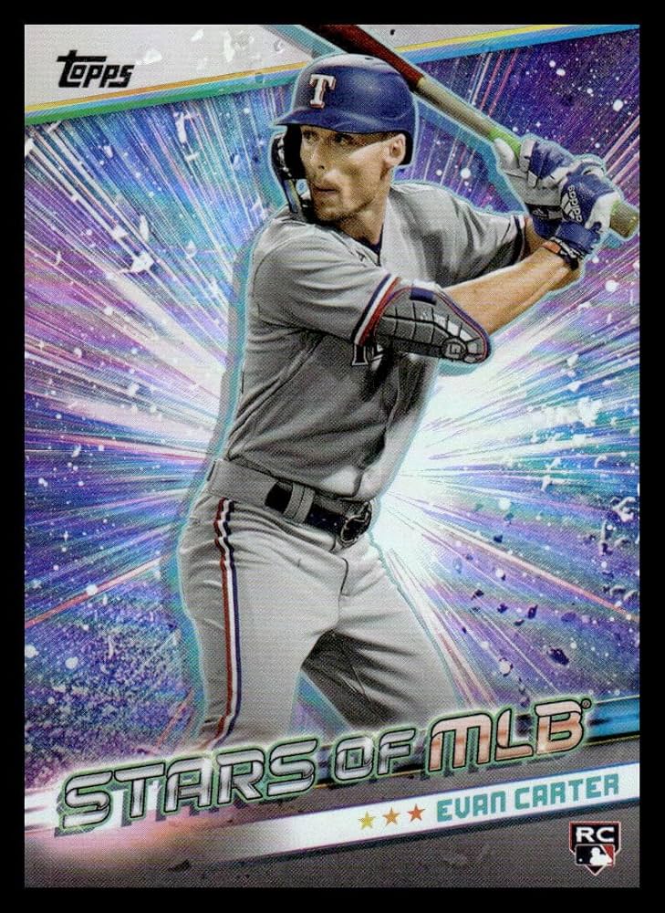 Amazon.com: EVAN CARTER RC 2024 Topps Stars of Major